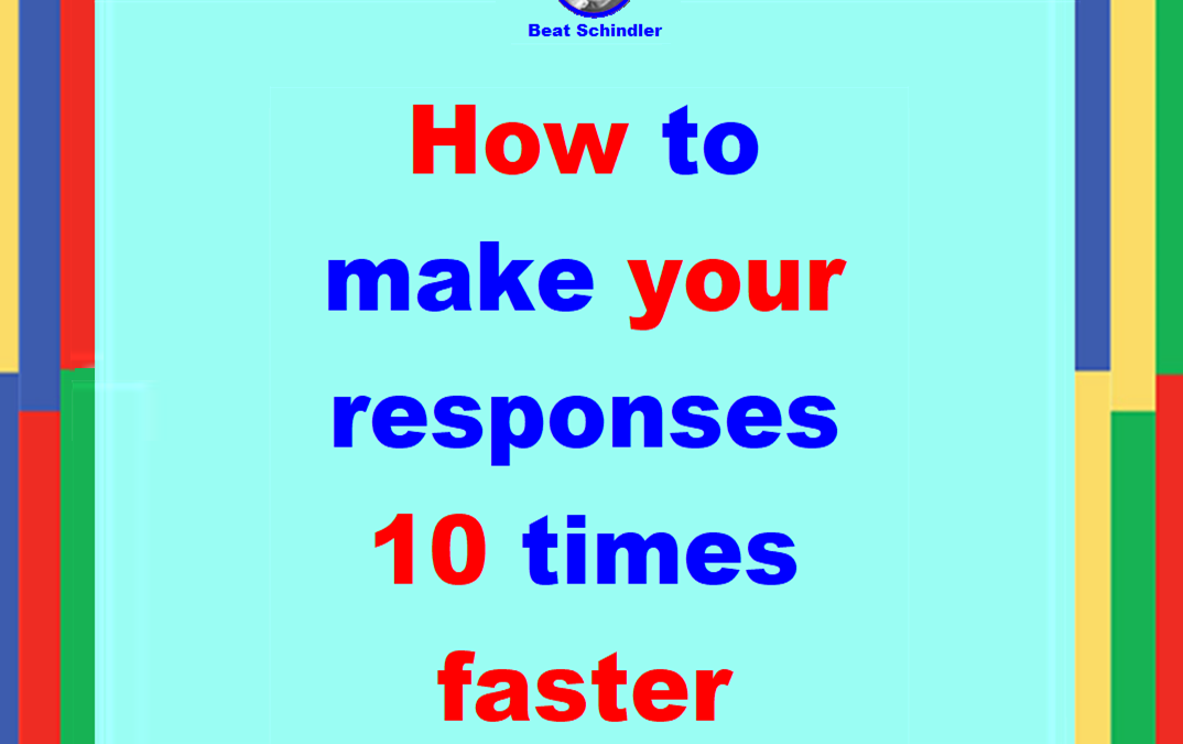 How to make your responses 10 times faster