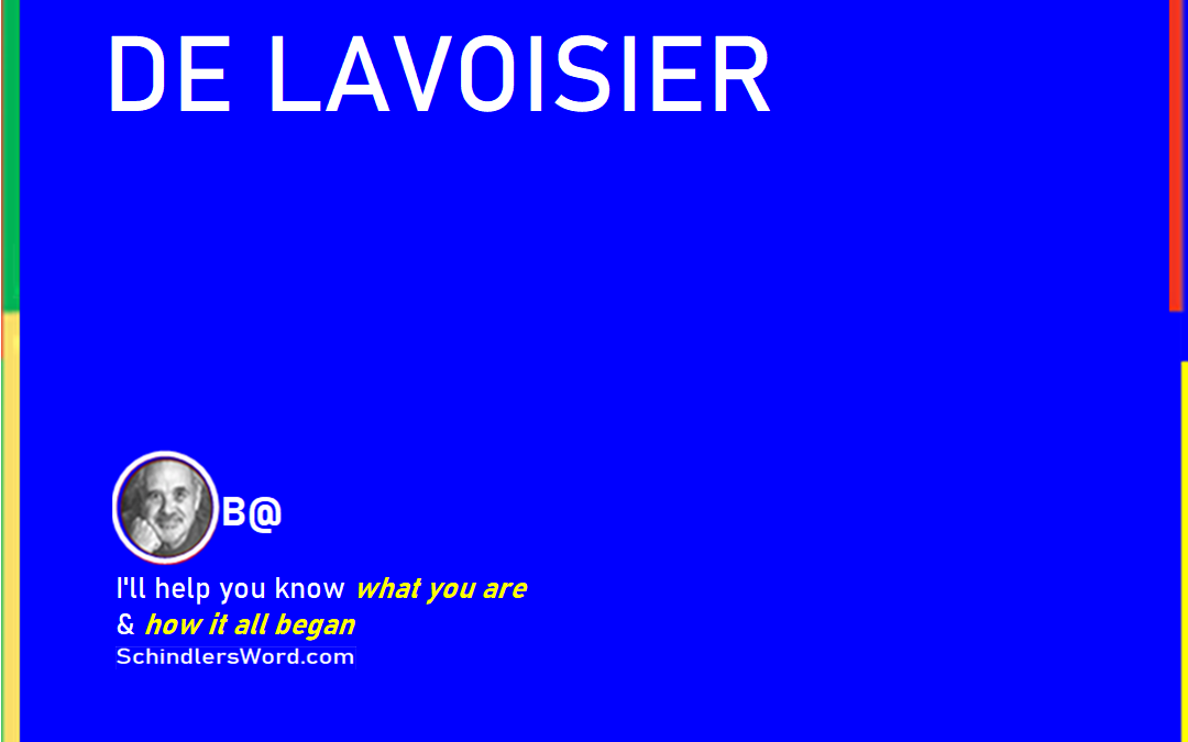 Antoine-Laurent de Lavoisier